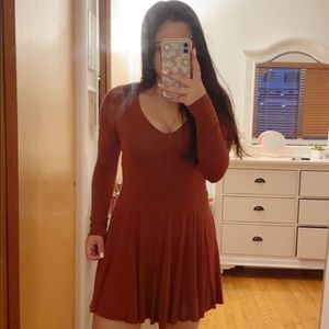 Burnt Orange Dress